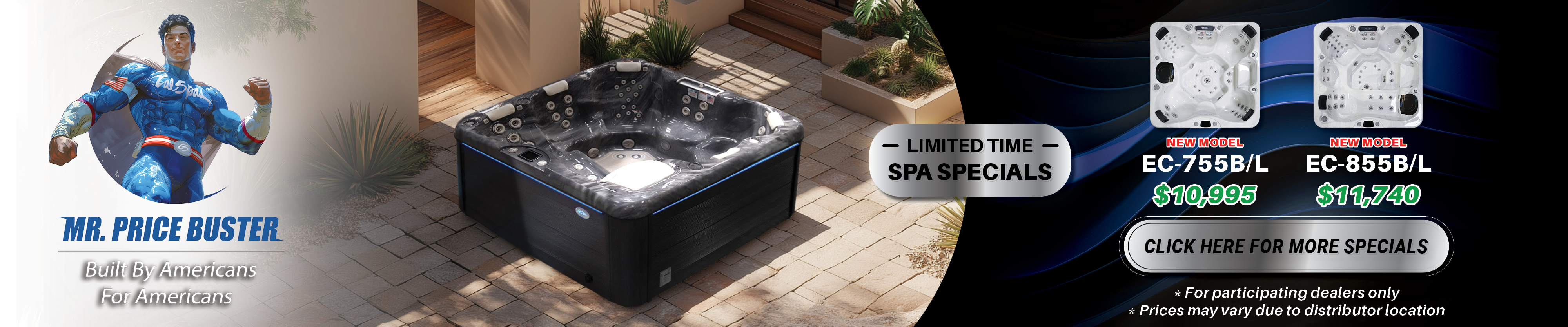 Calspas hot tub being used in a family setting - Taunton